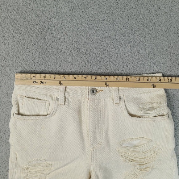 Levi’s Shorts Womens Size 25 (Measured 28 Waist) Made & Crafted Relaxed Distress - Picture 13 of 16